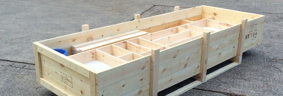 Wooden Shipping Crate